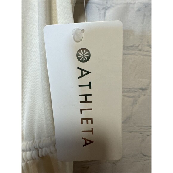 Athleta Air Out Cinch Tank in magnolia white Women’s Sz Small NWT - Picture 6 of 8